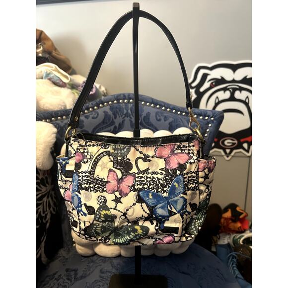 Coach Carley Limited Edition Vintage Butterfly Bag - Picture 2 of 7